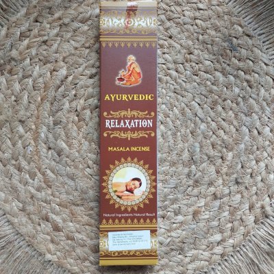 Ayurvedic indické vonné tyčinky Relaxation 16 g – Hledejceny.cz