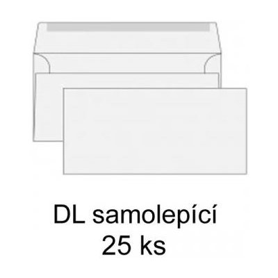 Obálka DL/25 bez okna KRPA samolepící – Zboží Živě