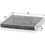 Filtr, vzduch v interiéru MANN-FILTER CUK 2131 – Hledejceny.cz