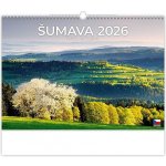 Helma nástěnný Šumava 45 × 31,5 cm 2026 – Zboží Mobilmania