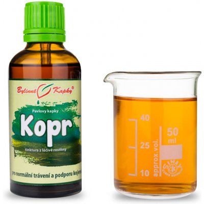 Bylinné kapky Kopr tinktura 50 ml