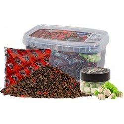 Benzar Mix Winter Pellet Box + Twister 400 g Chilli/Klobása