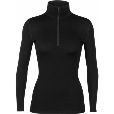 Icebreaker Wmns 260 Tech LS Half Zip Black – Zboží Dáma