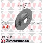 ZIMMERMANN Brzdový kotouč COAT Z - 271 mm ZIM 250.1366.20