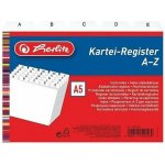 Herlitz - Rozdružovač, rozlišovač - registr do kartotéky A5, A-Z abeceda, PP – Hledejceny.cz