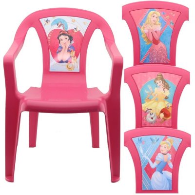Marian plast židlička Disney plastová dětská růžová Princess – Hledejceny.cz
