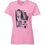 tričko London Girl Fialově rudá – Sleviste.cz