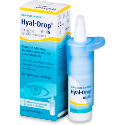 Bausch & Lomb oční kapky Hyal-Drop multi 10 ml