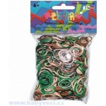 Rainbow Loom ® náhradní gumičky - maskáčový mix – Zboží Mobilmania