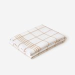 Goldea hnědé proužky 50 x 70 cm – Zboží Dáma