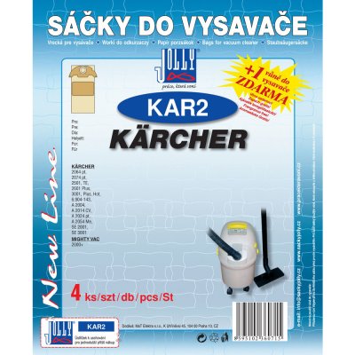 Jolly KAR2 (4ks) do vysav. Karcher