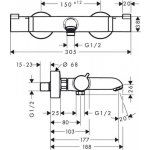 Hansgrohe Ecostat Comfort 13114000 – Zboží Mobilmania