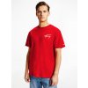 Pánské Tričko Tommy Jeans pánské červené tričko SIGNATURE