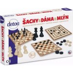 Detoa Šachy a dáma – Zboží Živě