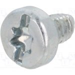 BOSSARD 8280363 Vrut; do kovu; 4x6; Hlava: válcová; plochá,Torx®; TX20,1,26mm – Hledejceny.cz