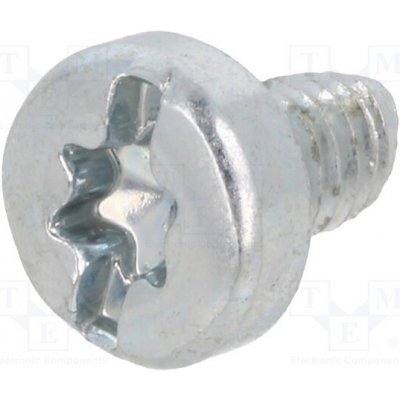 BOSSARD 8280363 Vrut; do kovu; 4x6; Hlava: válcová; plochá,Torx®; TX20,1,26mm – Hledejceny.cz