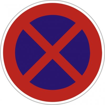 Dopravní Značka B28 Zákaz zastavení – Sleviste.cz