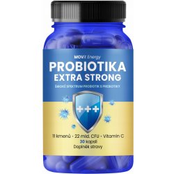 MOVit Energy probiotika extra strong 30 kapslí