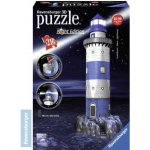 Ravensburger 3D puzzle svítící Maják v příboji Noční edice 216 ks – Zbozi.Blesk.cz