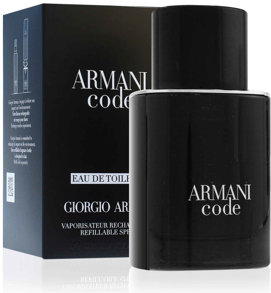 Giorgio Armani Code toaletní voda pánská 75 ml plnitelný flakon flakón