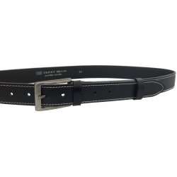 Penny Belts pánský kožený opasek 35-100-4-1B-60 černý