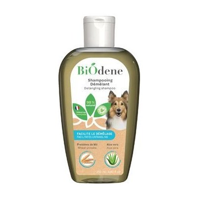 Šampon Biodene na zacuchanou srst u psů Francodex, 250 ml