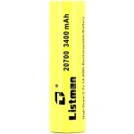Listman baterie 20700 3400mAh 40A High Drain – Zboží Dáma
