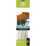 Sada 3 štětců Yellow polyamid spalters PEBEO – Zboží Dáma