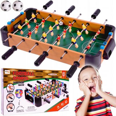 Creative Corner Stolní fotbal mini dřevěný stůl – Zboží Mobilmania