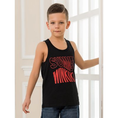 Winkiki chlapecké tílko WTB 01789 černá – Zboží Dáma