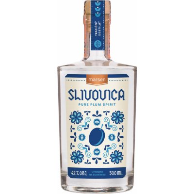 Marsen Slivovica 42% 0,5 l (holá láhev) – Hledejceny.cz