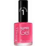 Rimmel London Super Gel Lak na nehty barevný gelový lak 032 Cocktail Passion 12 ml – Zboží Mobilmania