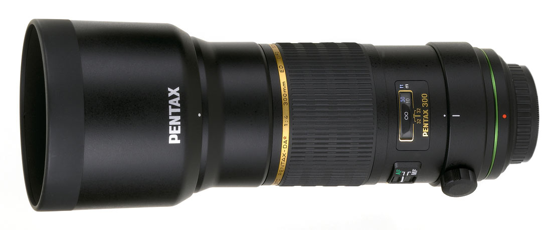 Pentax SMC DA 300mm f/4 ED (IF) SDM