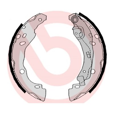 S 68 525 BREMBO Sada brzdových čelistí – Sleviste.cz
