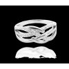 Prsteny MINET Luxusní stříbrný prsten s bílými zirkony JMAN0049SR63