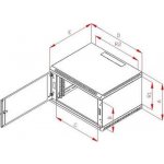 Triton 19" 6U 600x600mm RBA-06-AS6-CAX-A1 – Hledejceny.cz