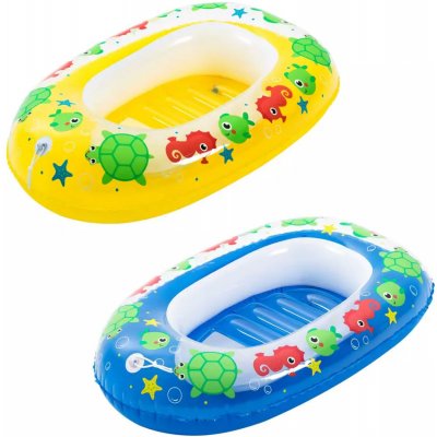 Teddies Člun/Raft nafukovací 102x69cm 2 barvy v sáčku 3-6 let – Sleviste.cz