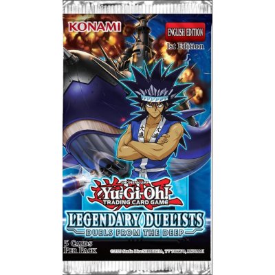 Konami Yu-Gi-Oh! Legendary Duelists: Duels From the Deep Booster – Zboží Mobilmania