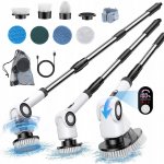 Cleamzy Elektrický rotační kartáč na čištění BEZDRÁTOVÝ MOP 9v1 – Zboží Dáma