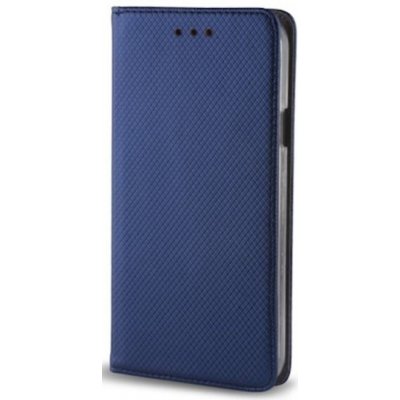 Pouzdro Smart magnet Huawei Y6 2019 navy modré