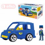 Efko IGRÁČEK MULTIGO Poštovní auto s pošťákem – Zboží Mobilmania