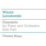 Witold Lutoslawski Concerto For Piano And Orchestra Solo Part noty na klavír – Hledejceny.cz