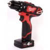 Akušroubovák Milwaukee M12 BPD-402C 4933441935