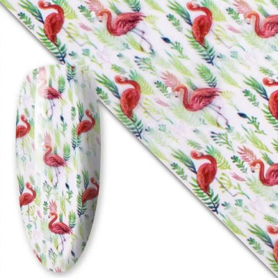 Starnails Zdobicí fólie na nehty Flamingo 100 cm – Hledejceny.cz