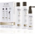 Nioxin System 3 Cleanser šampon 150 ml + System 3 Cleanser šampon 150 ml + System 3 Scalp Revitaliser kondicionér 50 ml System 3 Scalp Treatment Pro jemné a chemicky neošetřené vlasy dárková sada – Zboží Dáma