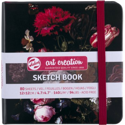 Talens Art Creation Sketchbook 9 x 14 cm 140 g Violet - Muziker