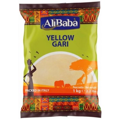 AliBaba Žlutá Tapioková Manioková Mouka 1 kg – Zboží Mobilmania