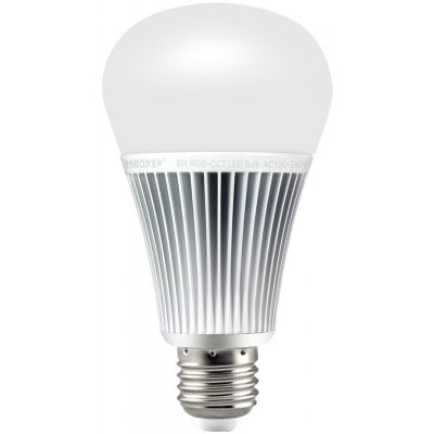 Miboxer LED stmívatelná žárovka E27, RGB+CCT, 9W, 2.4GHz, FUT012 – Hledejceny.cz
