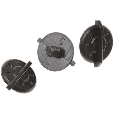 Šrouby kšiltu pro přilby Cassida Cross Cup, černé, sada 3 kusů – Zbozi.Blesk.cz