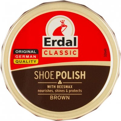 Erdal krém na obuv hnědý v dóze 55 ml – Zboží Mobilmania